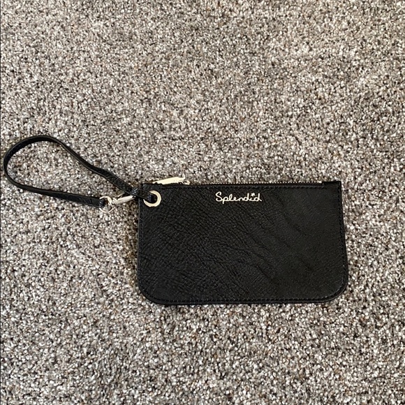 Splendid black clutch/wristlet, like new. - Picture 1 of 4